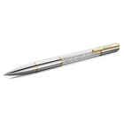 Crystalline Lustre ballpoint pen, Silver tone, Mixed metal finish