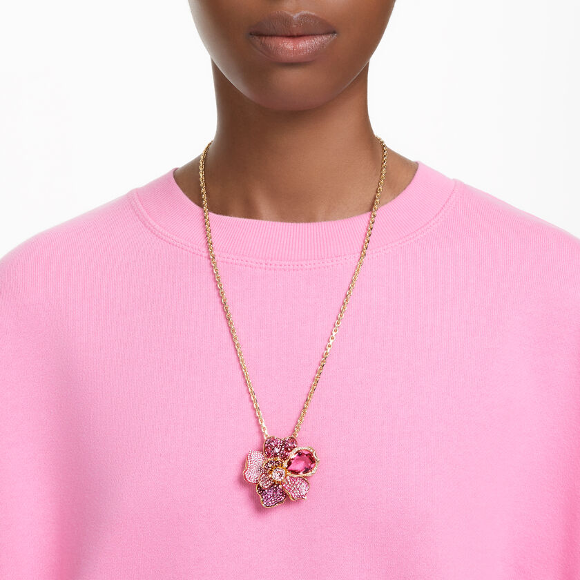 Louis Vuitton Flower Full Necklace - Gold-Tone Metal Chain