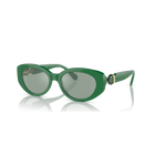 Sunglasses, Cat-eye shape, SK6002EL, Green