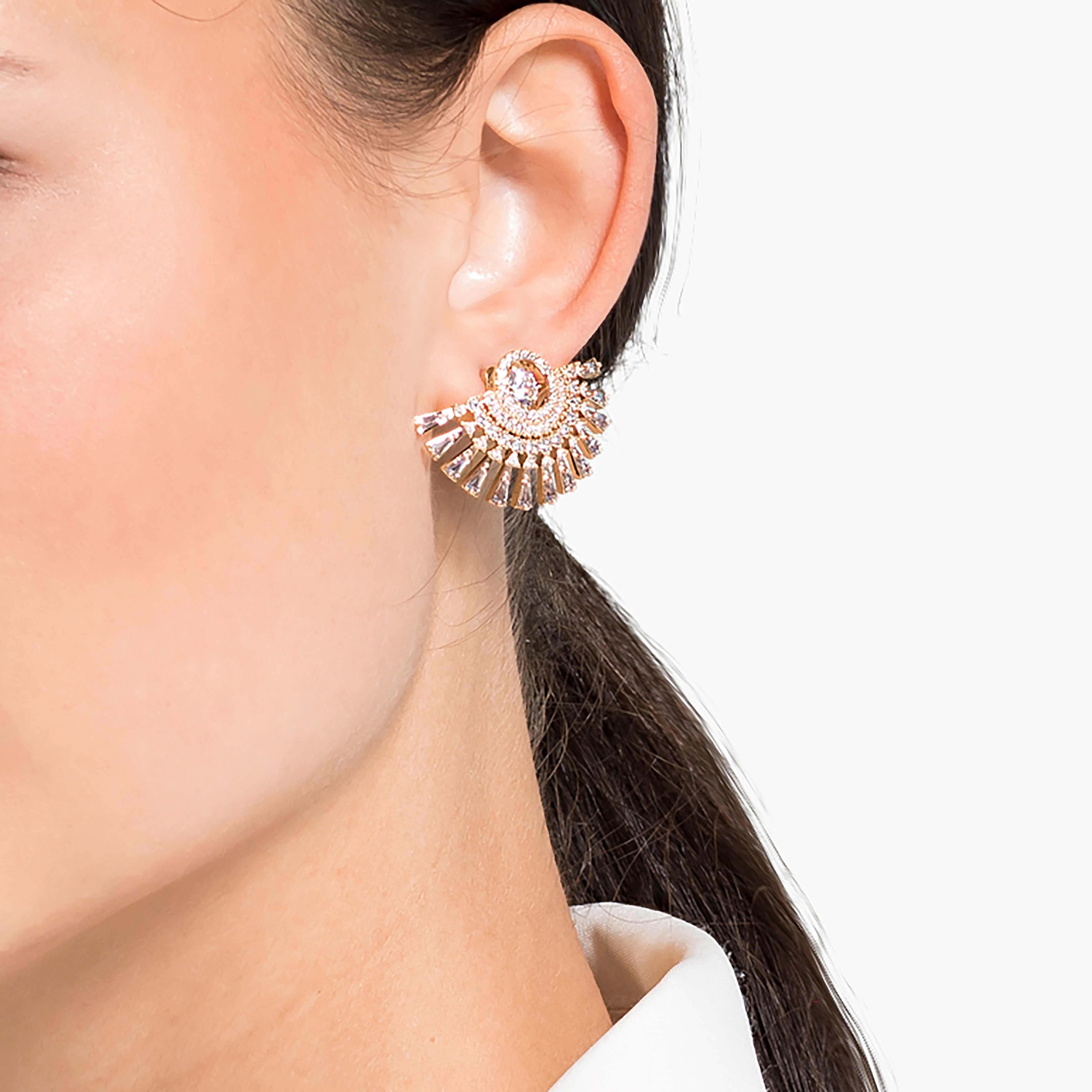 Buy Swarovski Swarovski Sparkling Dance Dial Up Pierced Earrings