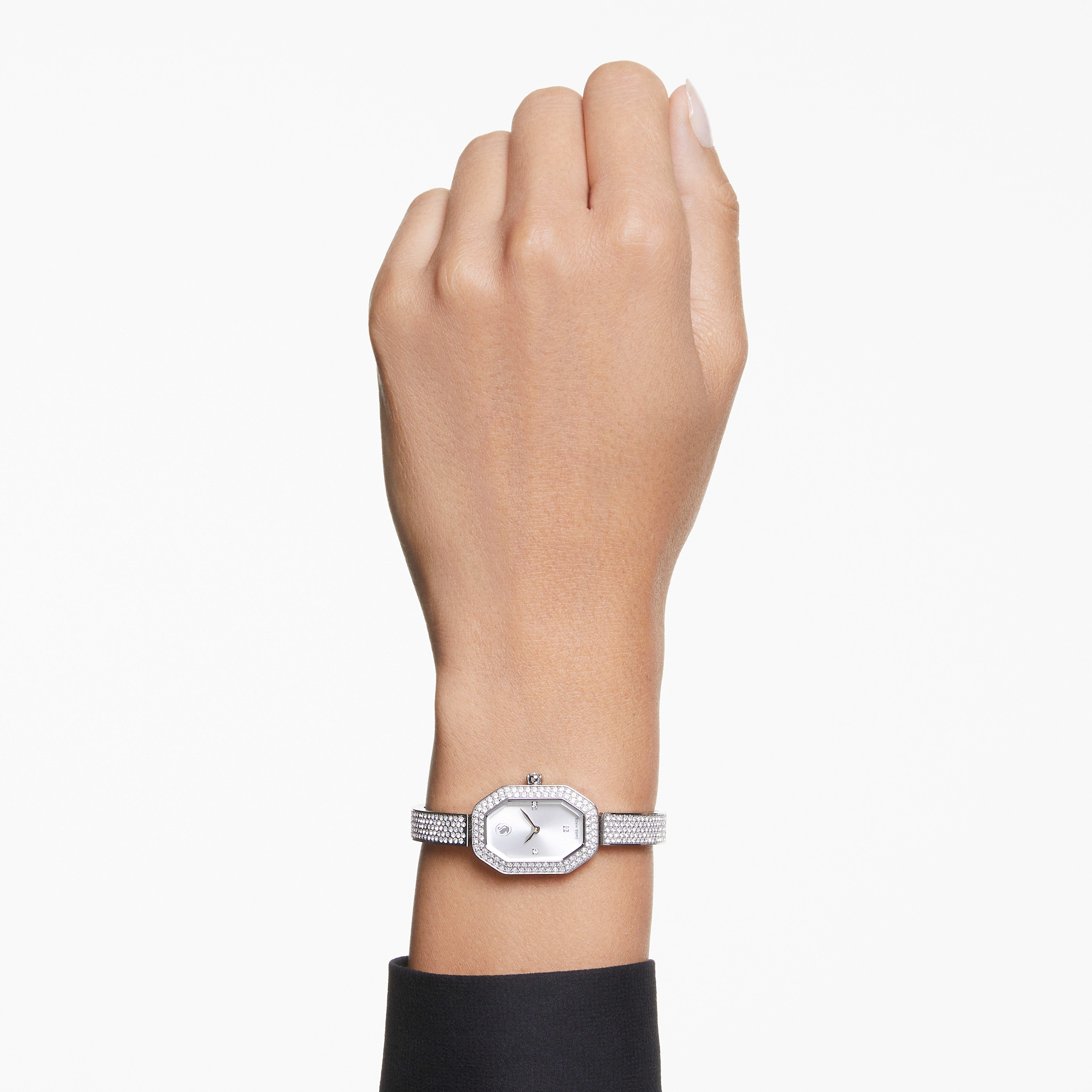 Buy Swarovski Dextera Bangle watch, Swiss Made, Metal bracelet 